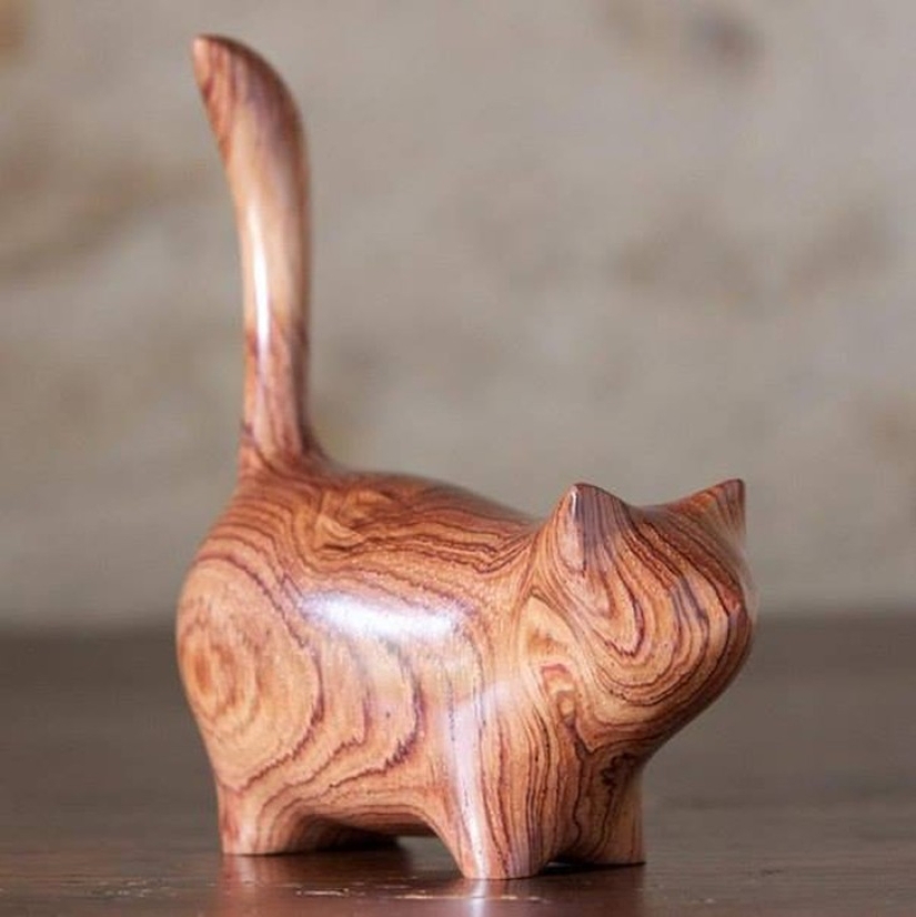 Perfecto minimalismo: animales lindos, sorprendente en su elegancia