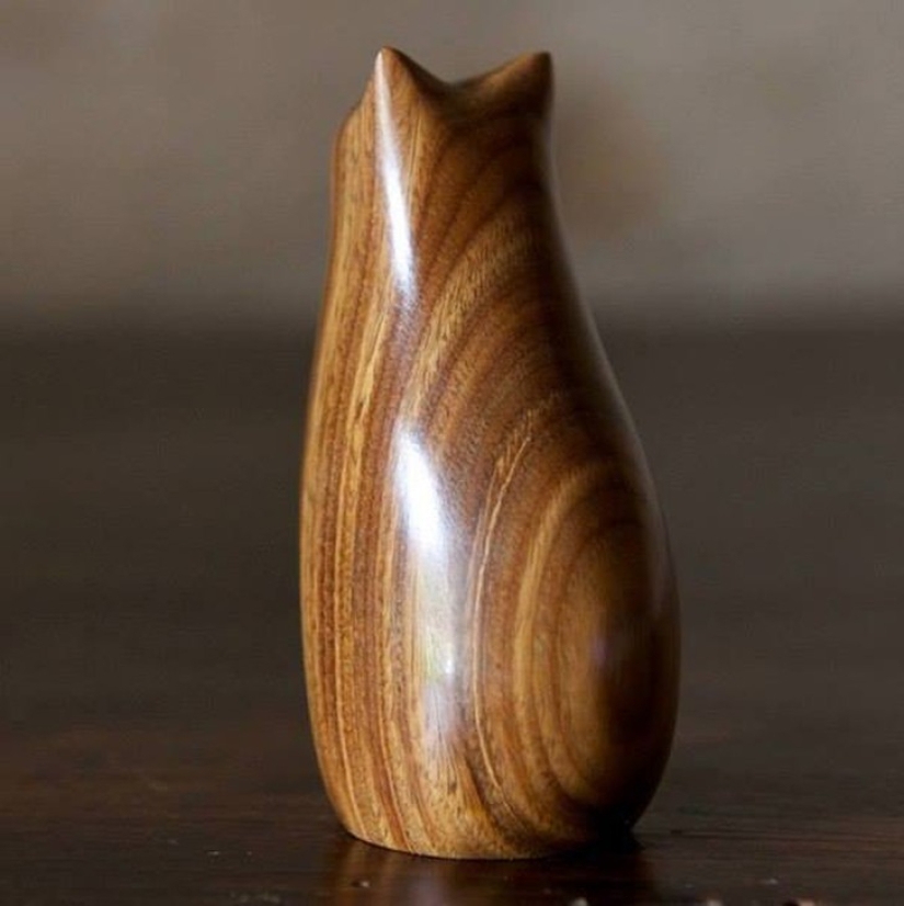 Perfecto minimalismo: animales lindos, sorprendente en su elegancia