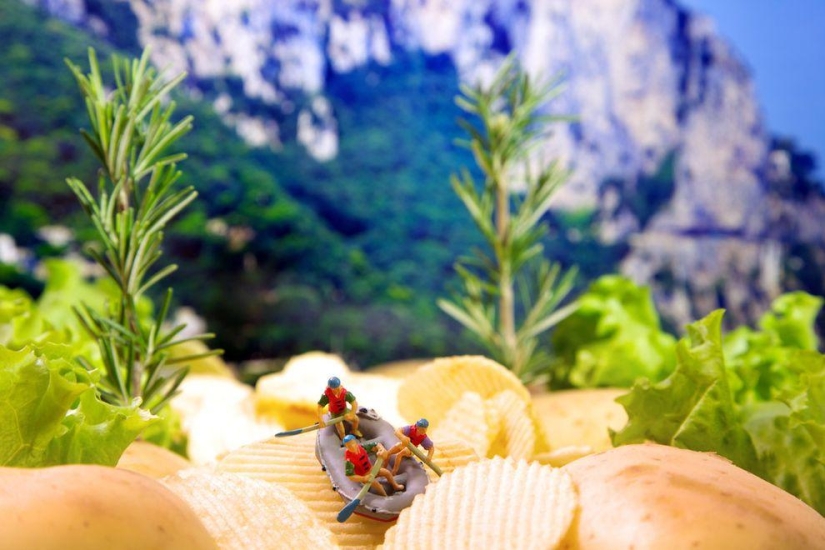 Personas en el universo comestible