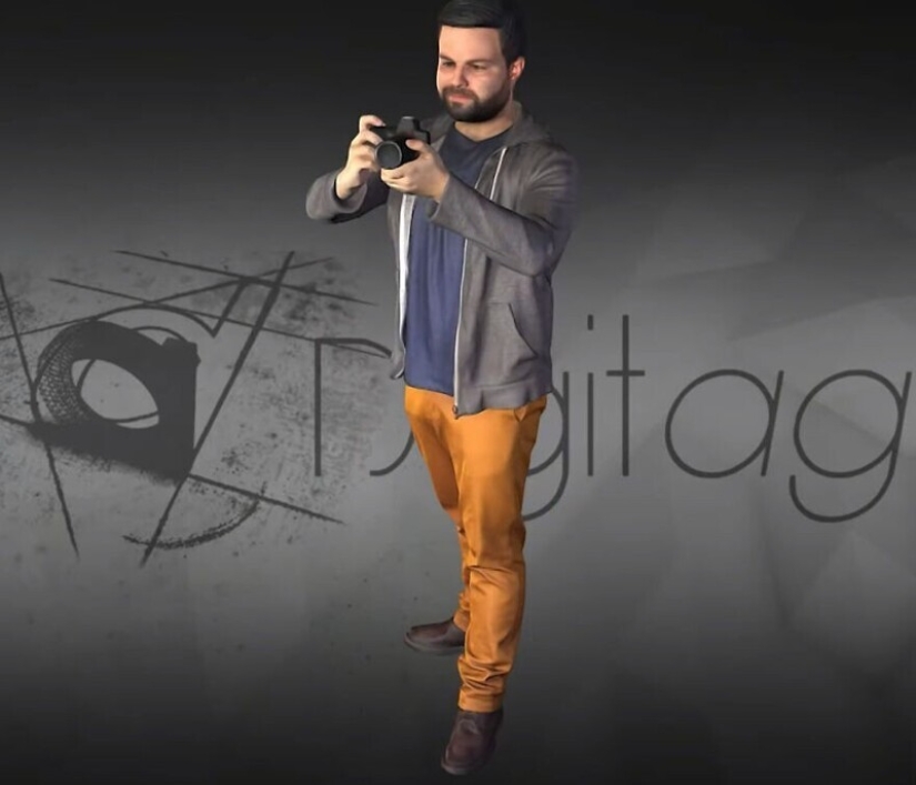 Photographer has turned into a 3D thumbnail to see the world in new ways