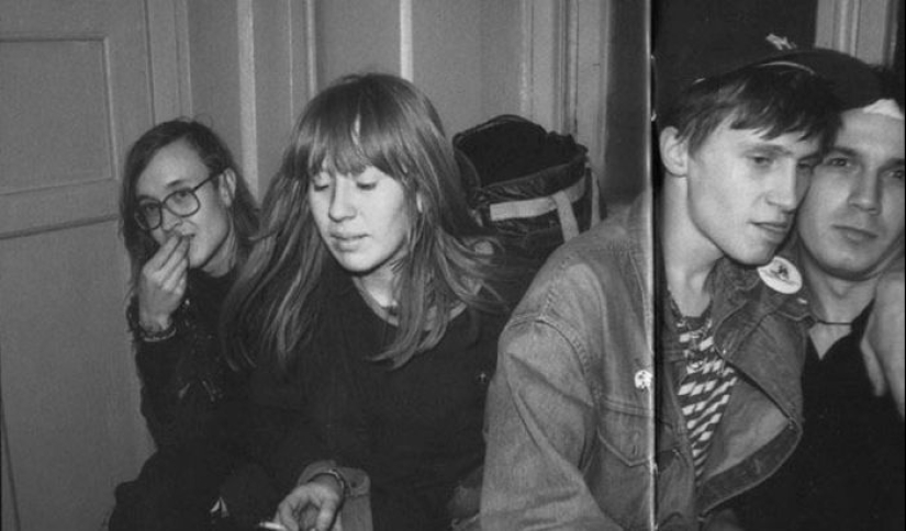 Photos from the personal archives of Russian rock stars