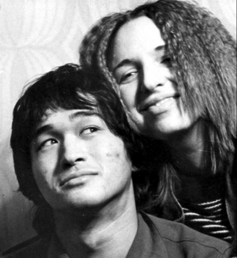 Photos from the personal archives of Russian rock stars