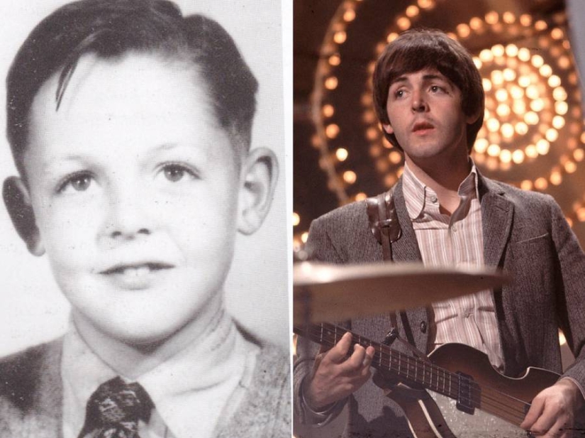 Photos of world rock stars in their youth that you are unlikely to have seen
