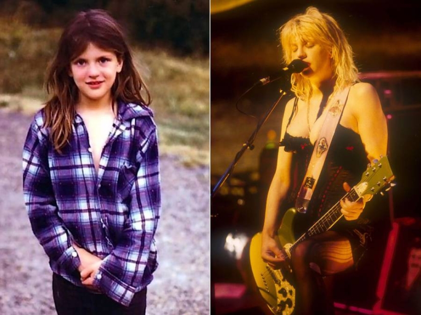 Photos of world rock stars in their youth that you are unlikely to have seen