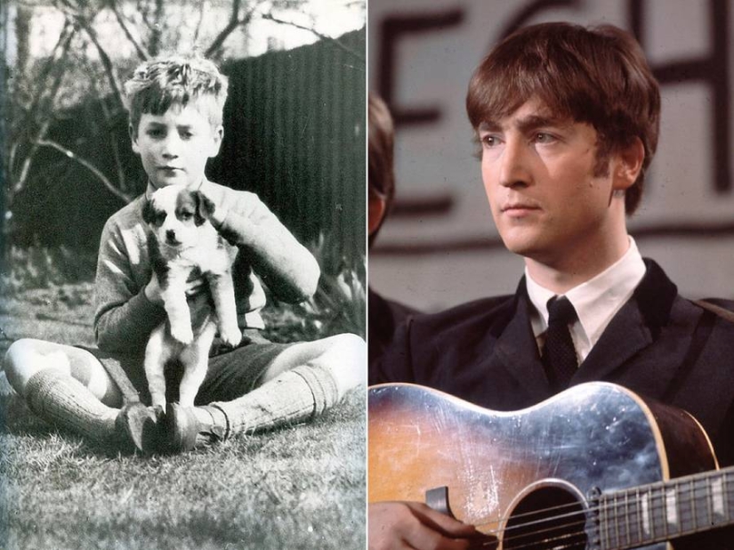 Photos of world rock stars in their youth that you are unlikely to have seen