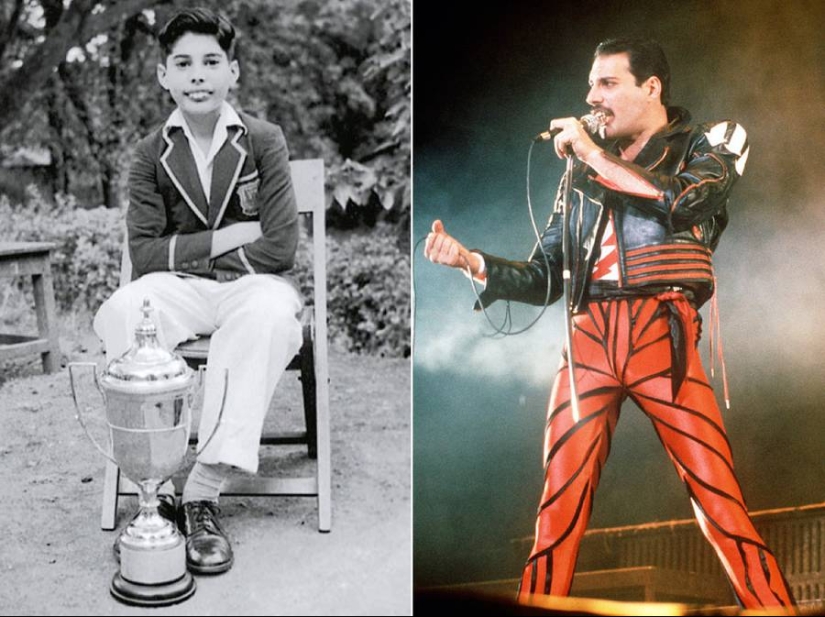 Photos of world rock stars in their youth that you are unlikely to have seen