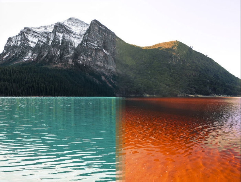 Photos-twins, made in different parts of the world Photos-twins, made in different parts of the world