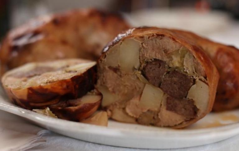 Pies vesiga, the mummy goose, Limpopo and 5 more unusual dishes in Russia Pies vesiga, the mummy goose, Limpopo and 5 more unusual dishes in Russia