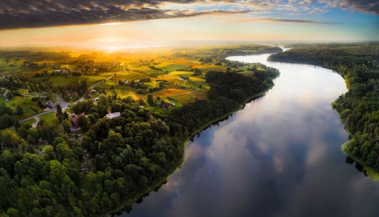 Poco Lituania, resulta que es increíblemente hermoso