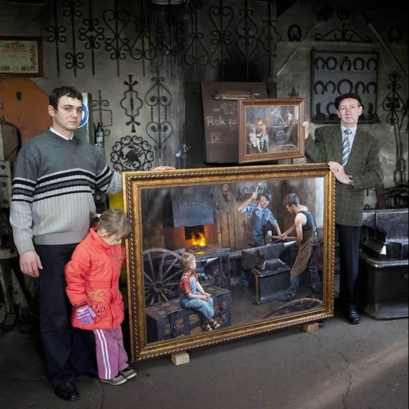 Polish artist Damian Likhosherst and his incredibly accurate portraits of