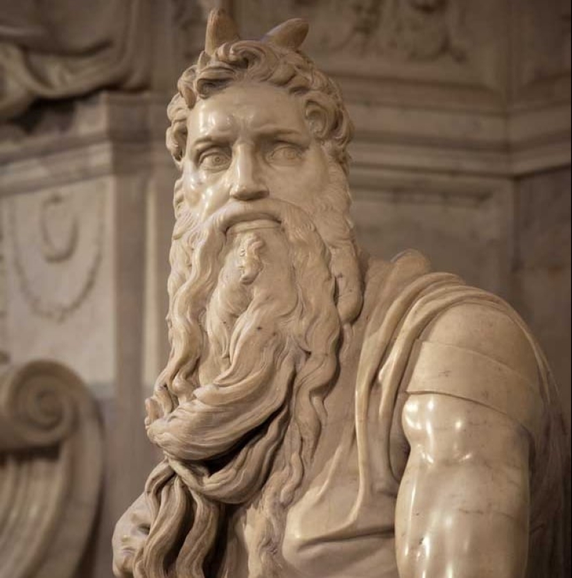 ¿Por qué el profeta Moisés fue representado antes con cuernos en la cabeza? ¿Por qué el profeta Moisés fue representado antes con cuernos en la cabeza?