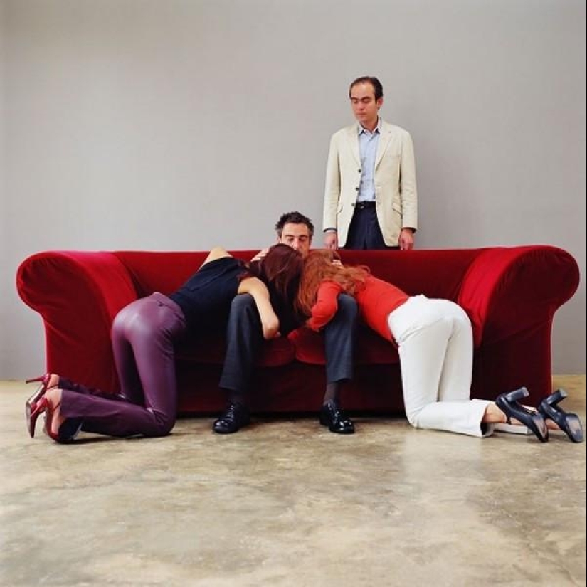 Pornografía vestida por el maestro de la fotografía escénica Edouard Levet