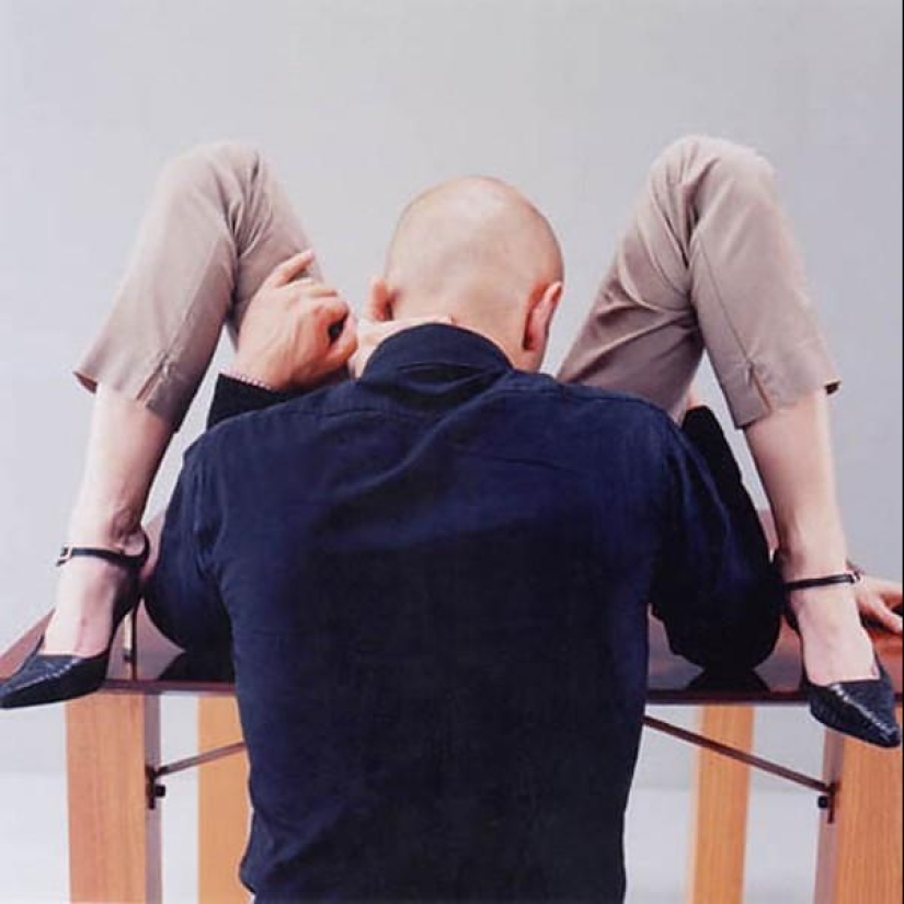 Pornografía vestida por el maestro de la fotografía escénica Edouard Levet