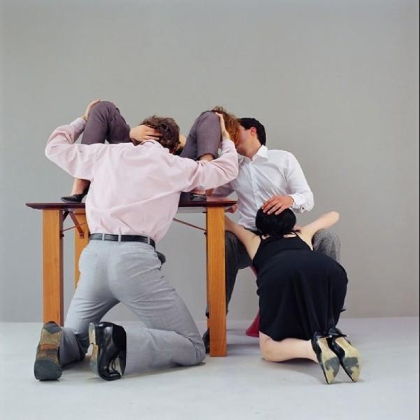 Pornografía vestida por el maestro de la fotografía escénica Edouard Levet