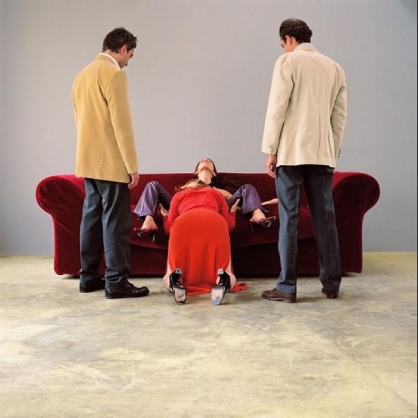 Pornografía vestida por el maestro de la fotografía escénica Edouard Levet