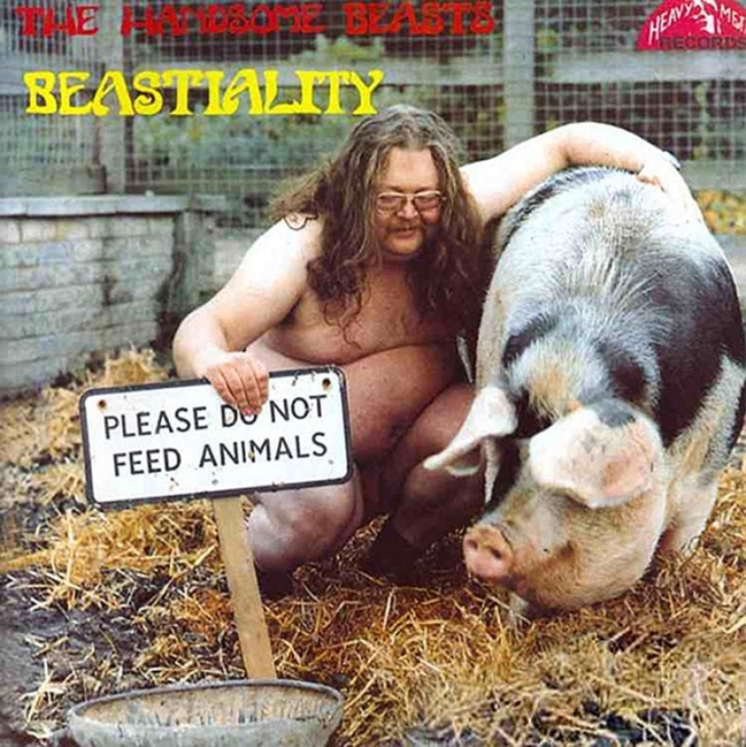 Portadas hilarantes de discos retro occidentales Portadas hilarantes de discos retro occidentales