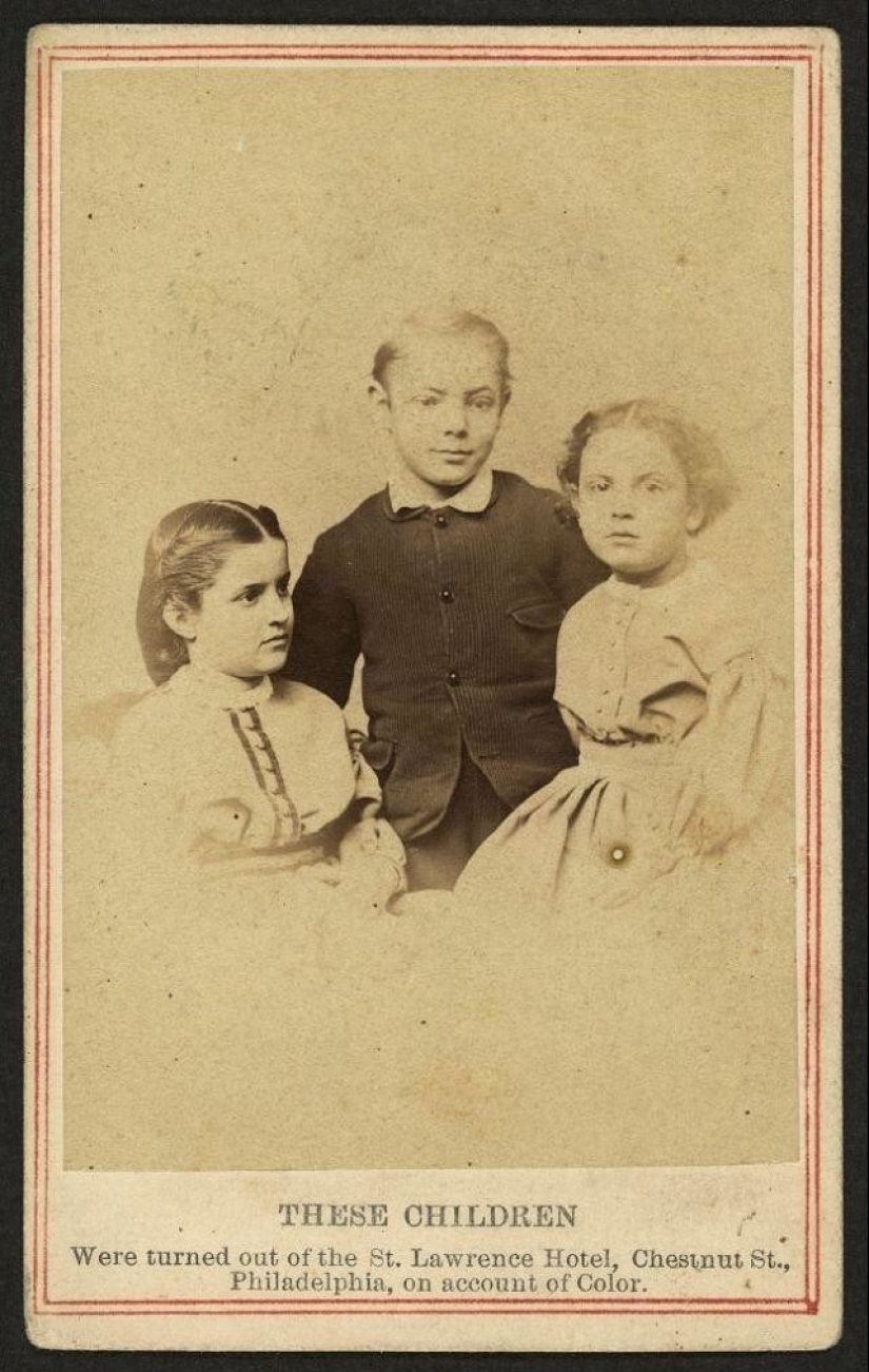 Portraits of Rebecca Huger, white girl slave of New Orleans 1860‑ies