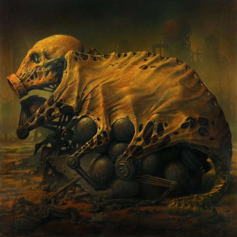 Post-apocalíptico, la fantasía de Dariusz Zawadzki Post-apocalíptico, la fantasía de Dariusz Zawadzki