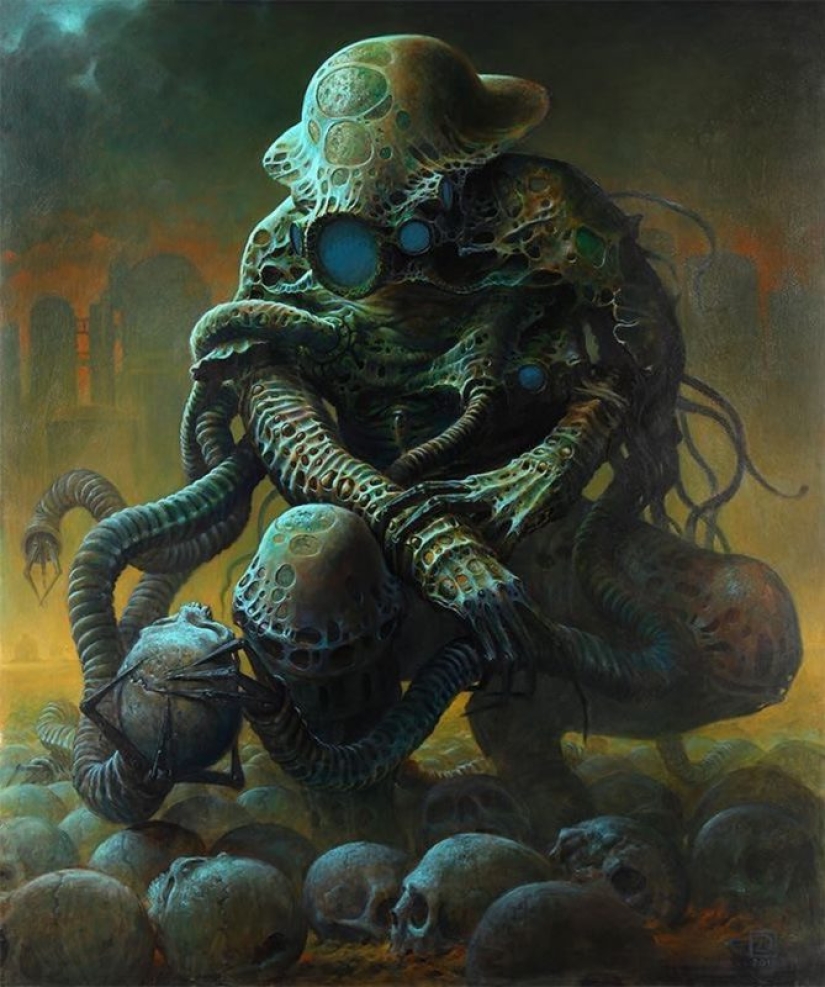 Post-apocalyptic fantasy of Dariusz Zawadzki