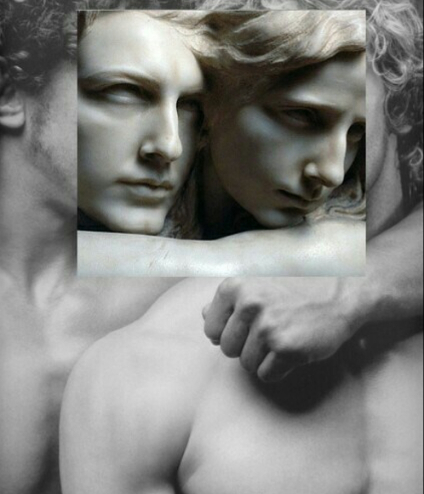 Provocative collages by Spanish artist Naro Pinosa