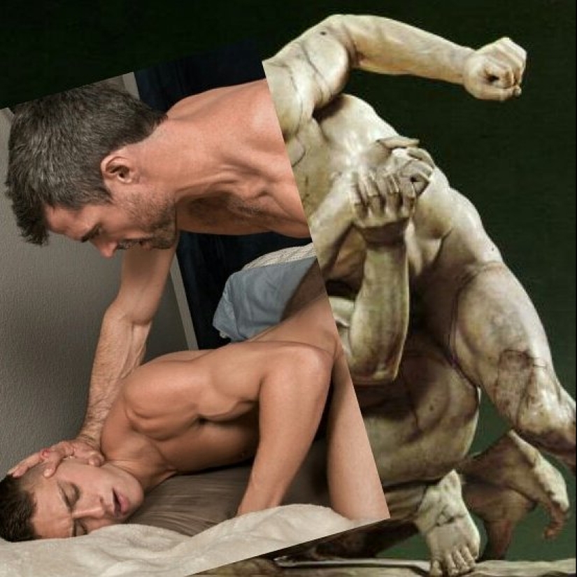 Provocative collages by Spanish artist Naro Pinosa