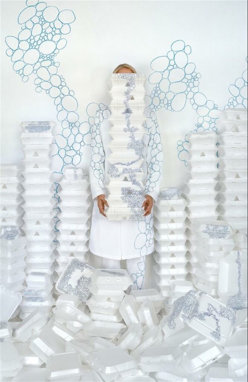 Proyecto de fotografía basura de Rachel Perry Welty