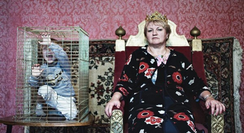 Proyecto fotográfico" El reverso del amor maternal " de Anna Radchenko