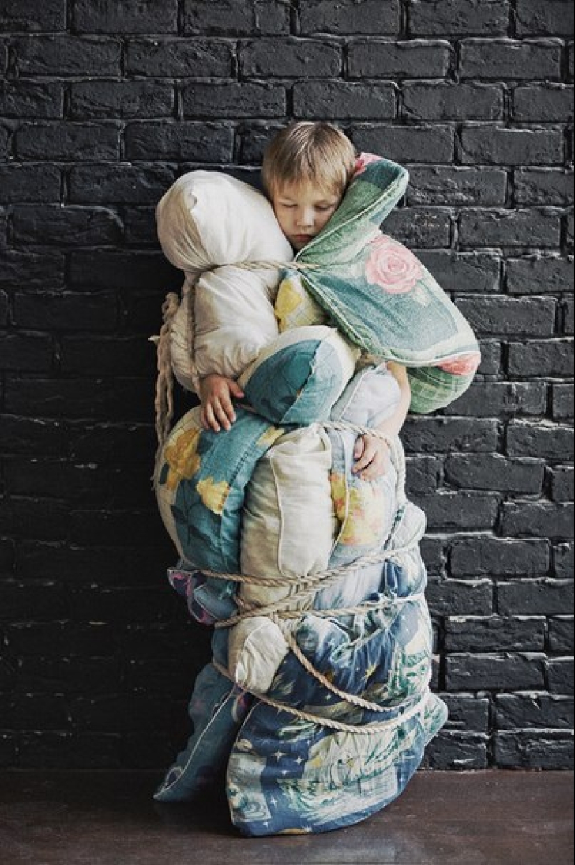 Proyecto fotográfico" El reverso del amor maternal " de Anna Radchenko