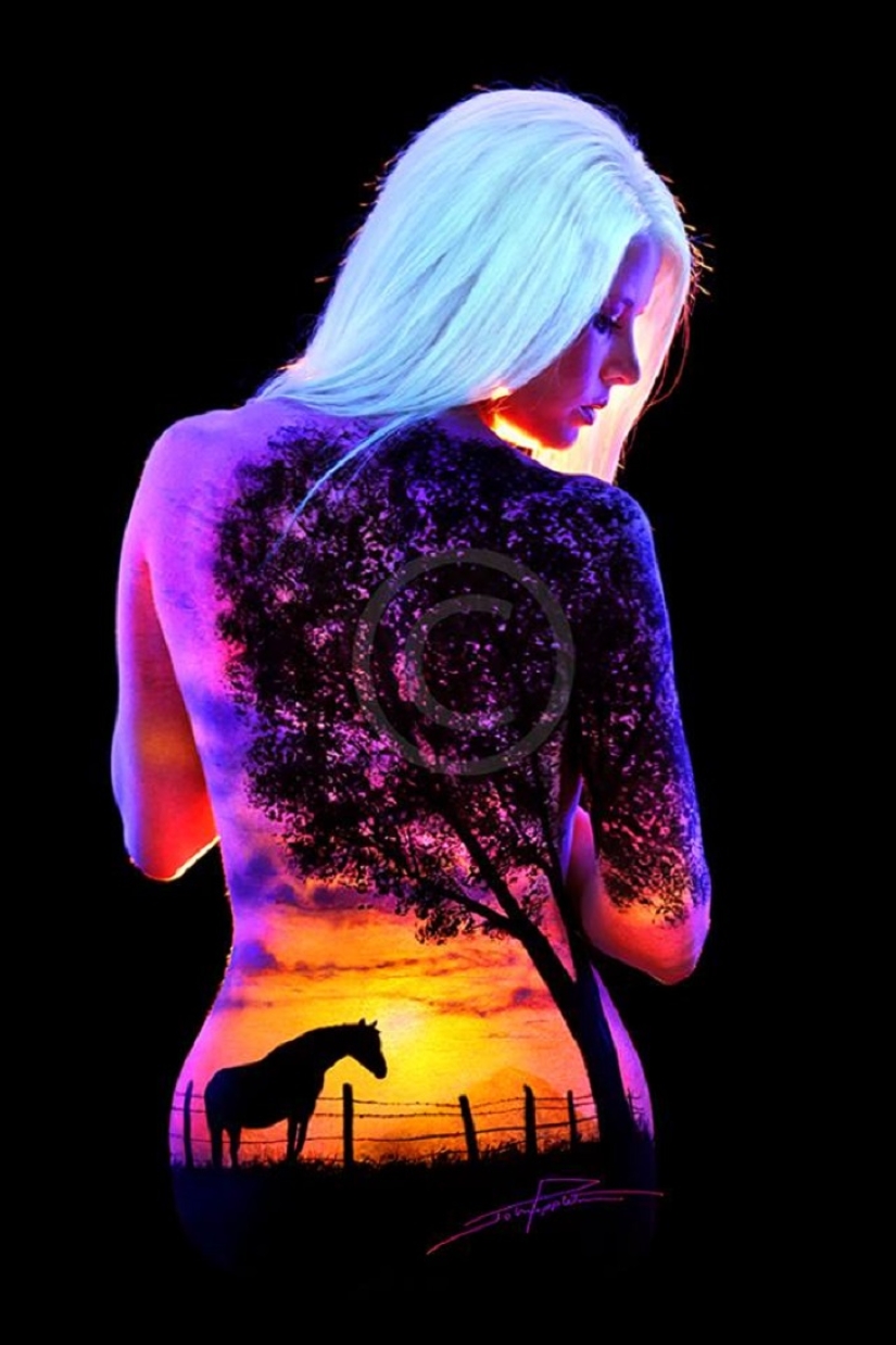 Psychedelic Portraits of John Poppleton