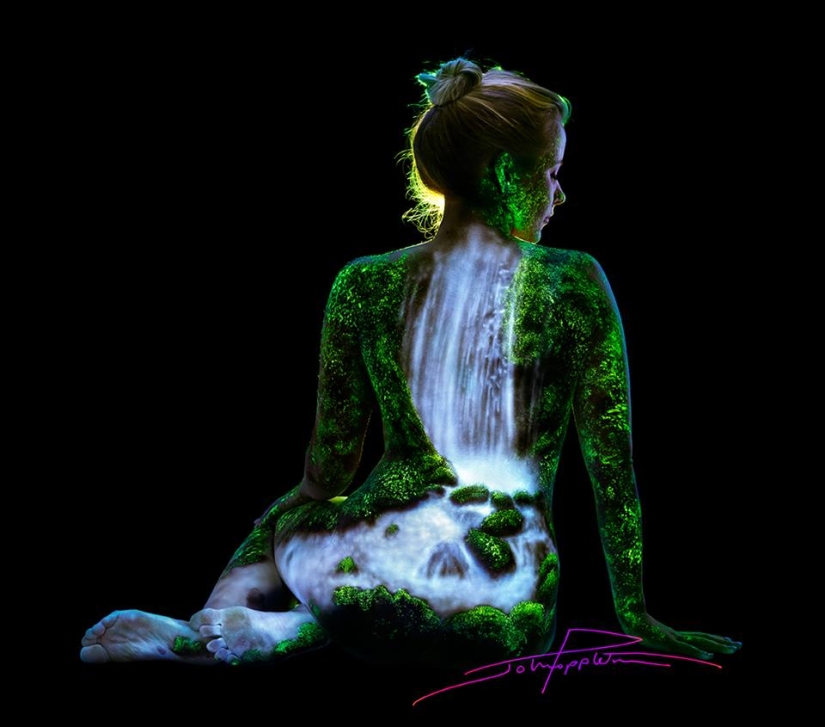 Psychedelic Portraits of John Poppleton