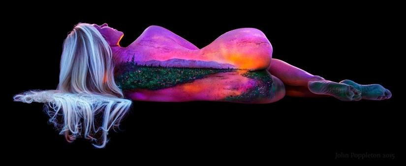 Psychedelic Portraits of John Poppleton