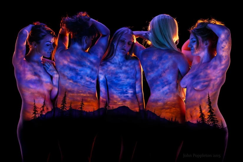 Psychedelic Portraits of John Poppleton