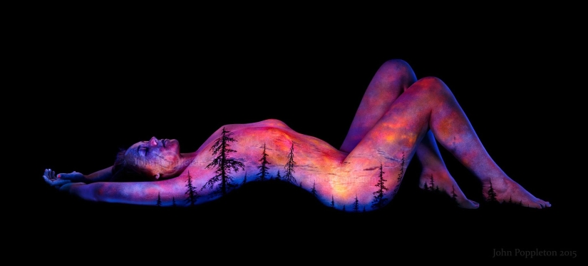 Psychedelic Portraits of John Poppleton