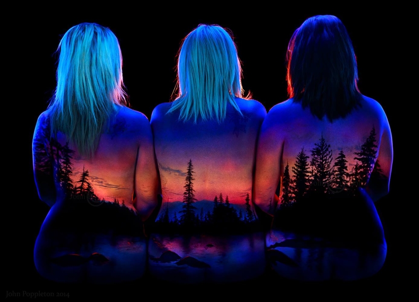 Psychedelic Portraits of John Poppleton