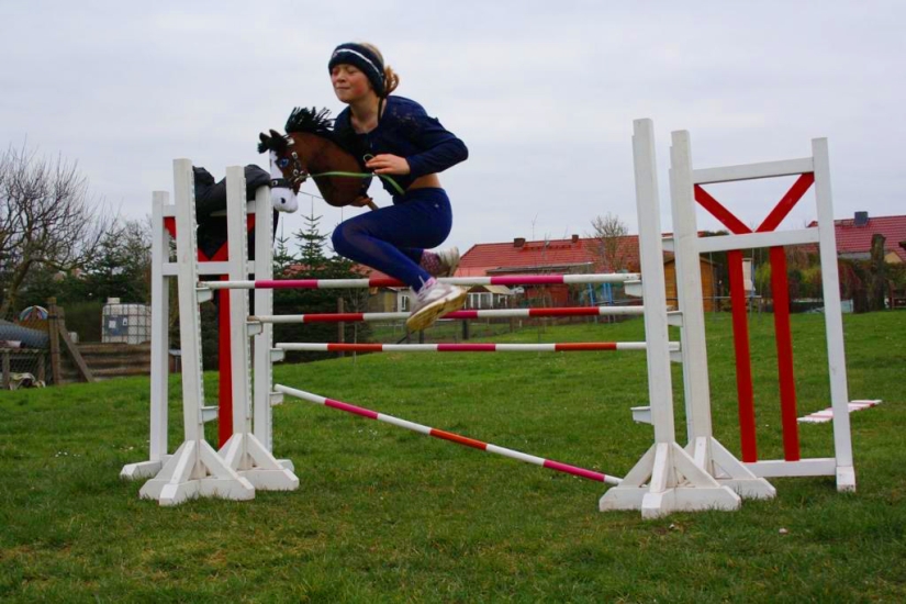 Qué es montar a caballo aficionado o por qué la gente salta sobre palos Qué es montar a caballo aficionado o por qué la gente salta sobre palos