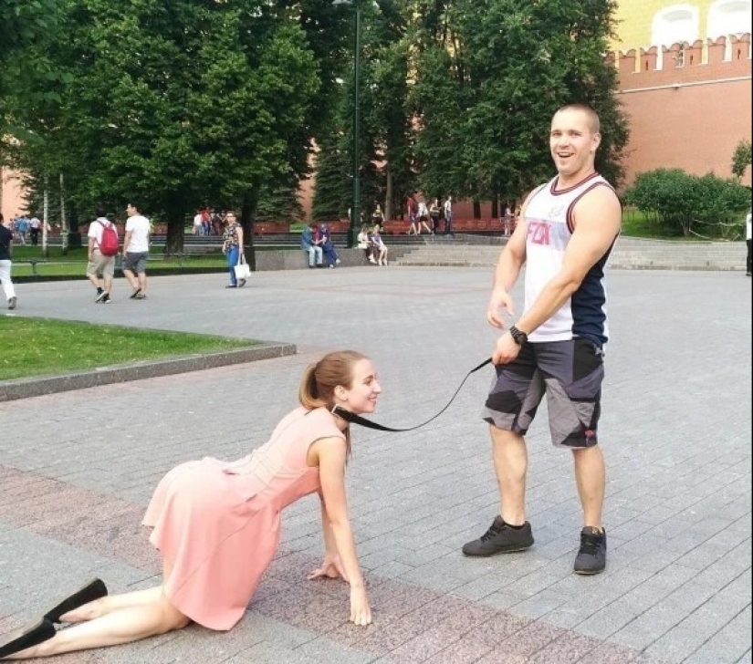 ¿Qué haces aquí?"22 extrañas fotos que se puzzle a nadie