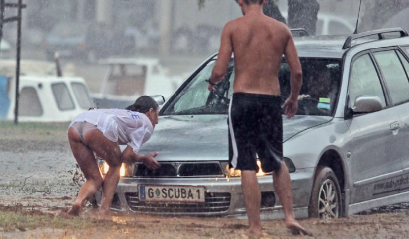 Quien dijo que el sexo débil es una mujer? Aquí están 13 photoproofs inversa