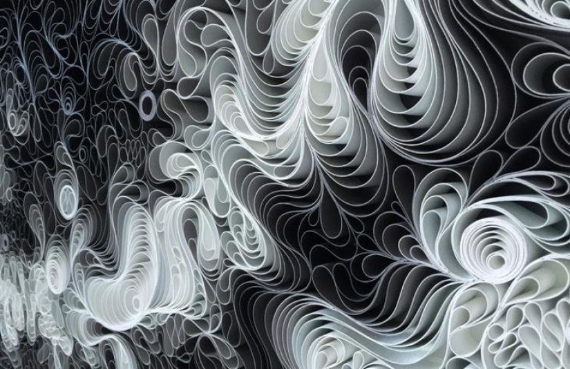 Quilling futurista del dúo Stellman Quilling futurista del dúo Stellman