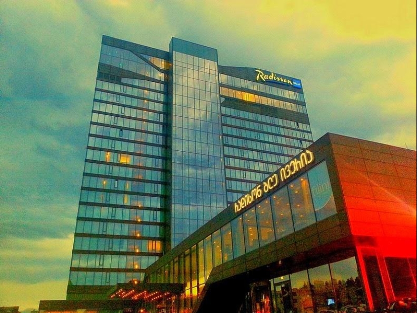 Radisson Blu Iveria - a luxury hotel that was a refugee camp Radisson Blu Iveria - a luxury hotel that was a refugee camp