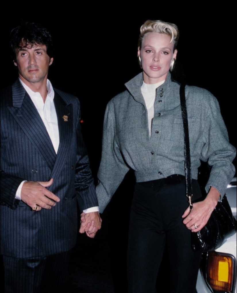Rambo and the Amazon: rare photos of Sylvester Stallone and Brigitte Nielsen taken during their short-lived marriage Rambo and the Amazon: rare photos of Sylvester Stallone and Brigitte Nielsen taken during their short-lived marriage
