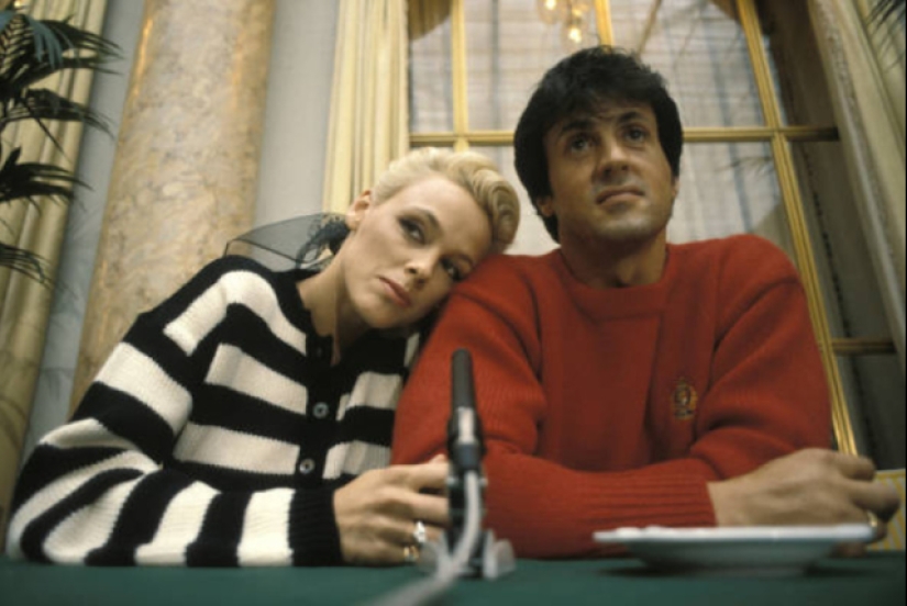 Rambo and the Amazon: rare photos of Sylvester Stallone and Brigitte Nielsen taken during their short-lived marriage Rambo and the Amazon: rare photos of Sylvester Stallone and Brigitte Nielsen taken during their short-lived marriage