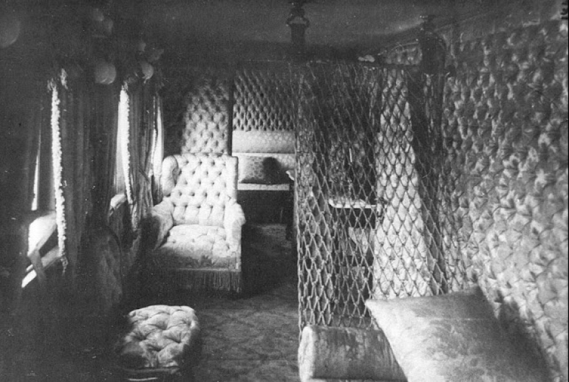 Raras fotos del tren imperial en el que Nicolás II vivió y viajó