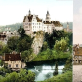 Rare color photos of pre-war Germany