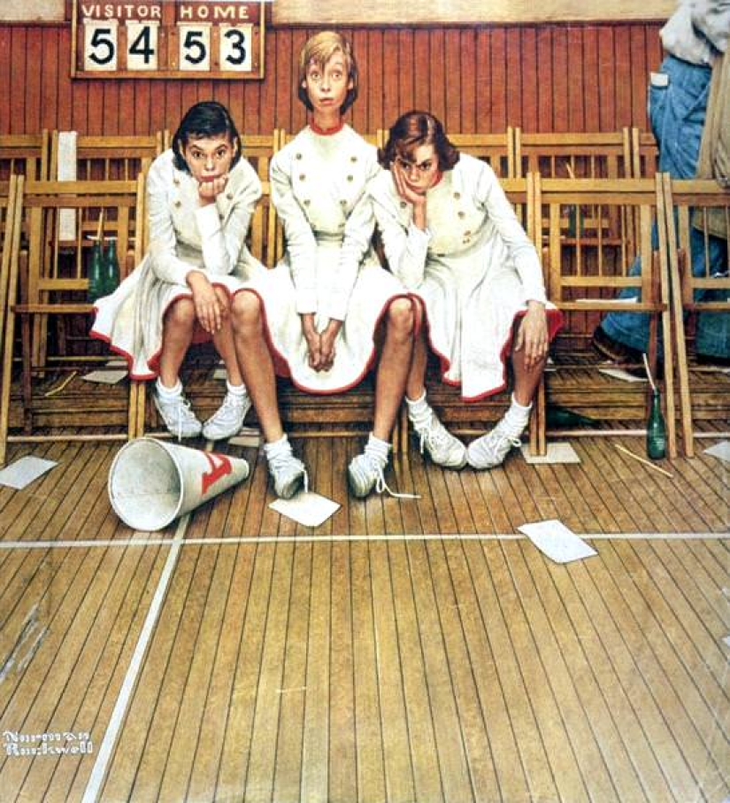 Real America in the ironic illustrations of the brilliant Norman Rockwell Real America in the ironic illustrations of the brilliant Norman Rockwell