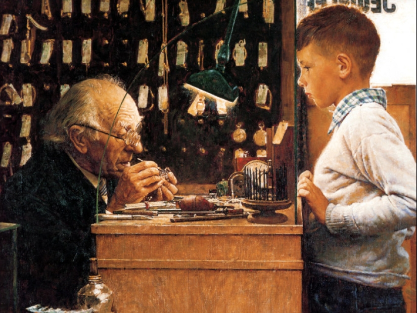 Real America in the ironic illustrations of the brilliant Norman Rockwell Real America in the ironic illustrations of the brilliant Norman Rockwell