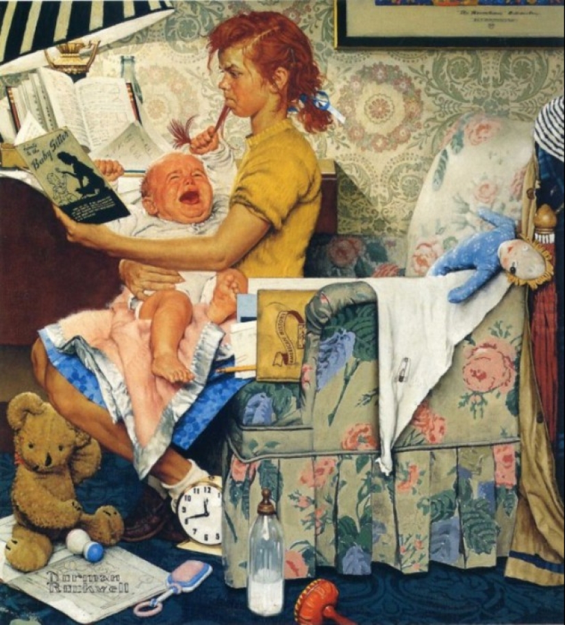 Real America in the ironic illustrations of the brilliant Norman Rockwell Real America in the ironic illustrations of the brilliant Norman Rockwell