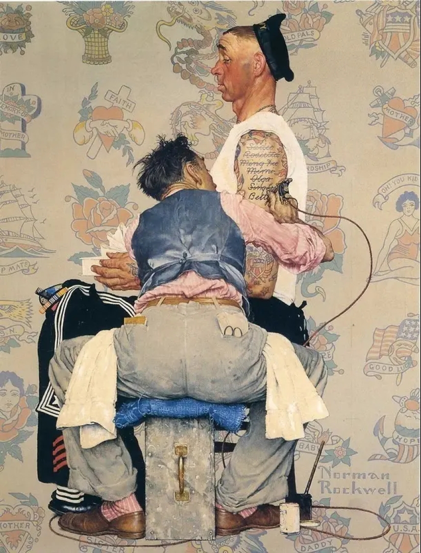 Real America in the ironic illustrations of the brilliant Norman Rockwell Real America in the ironic illustrations of the brilliant Norman Rockwell