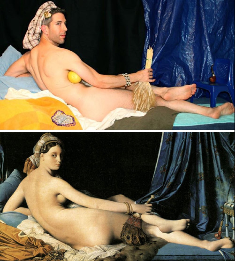 Remakes of famous works of art