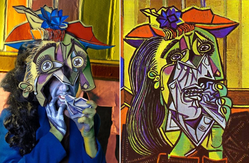 Remakes of famous works of art