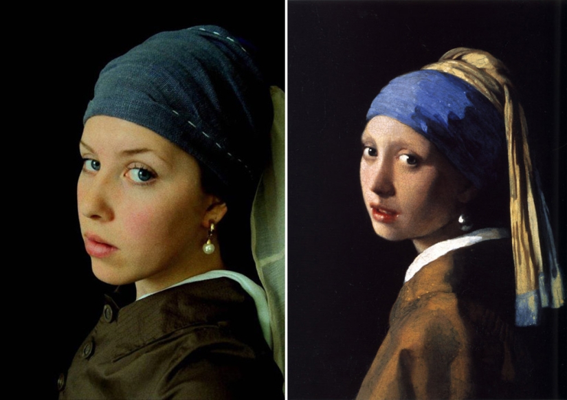 Remakes of famous works of art